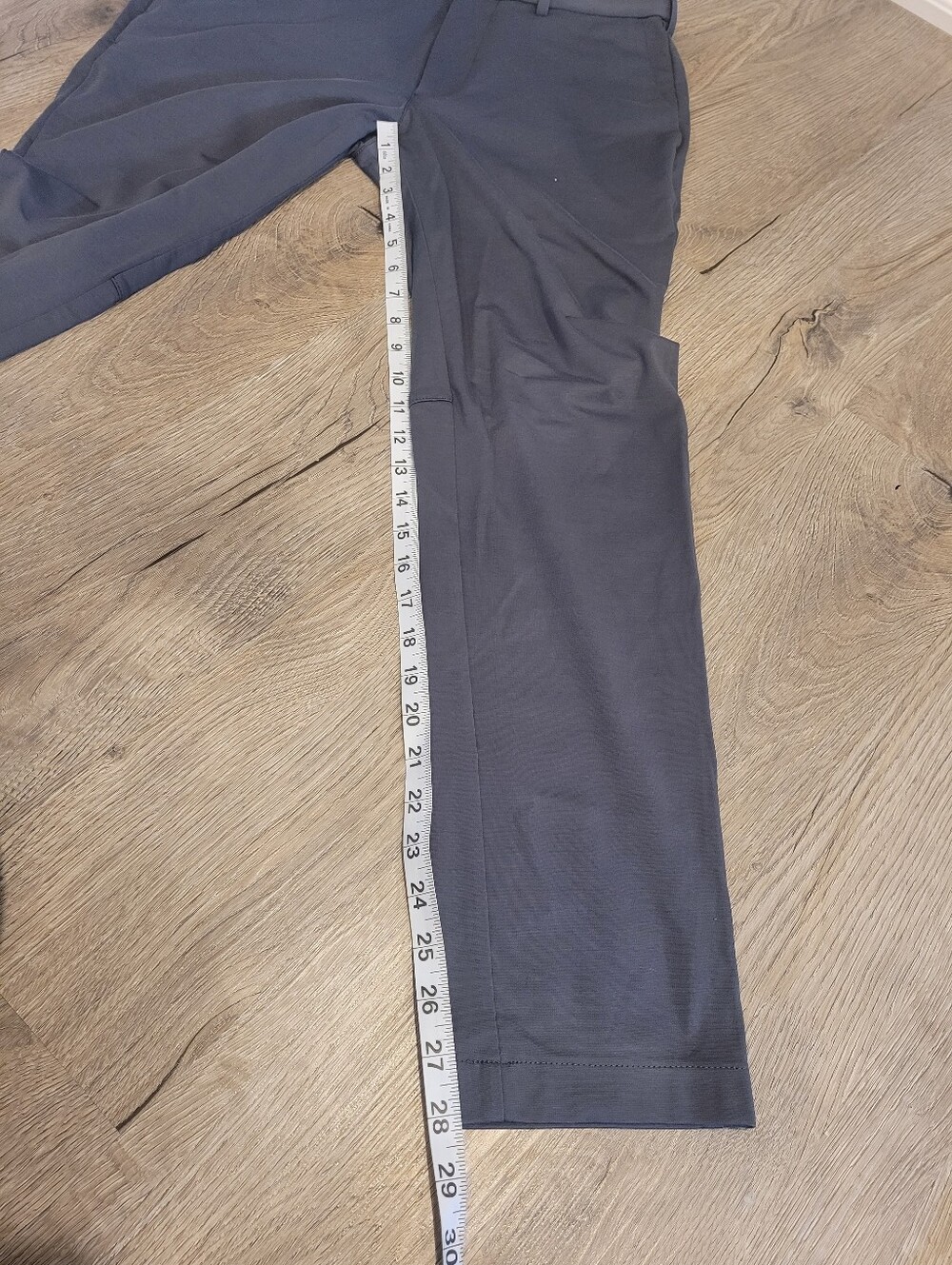 NWT Banana Republic Luxe City Pants Slim Fit Gray 31x30 - Picture 10 of 10
